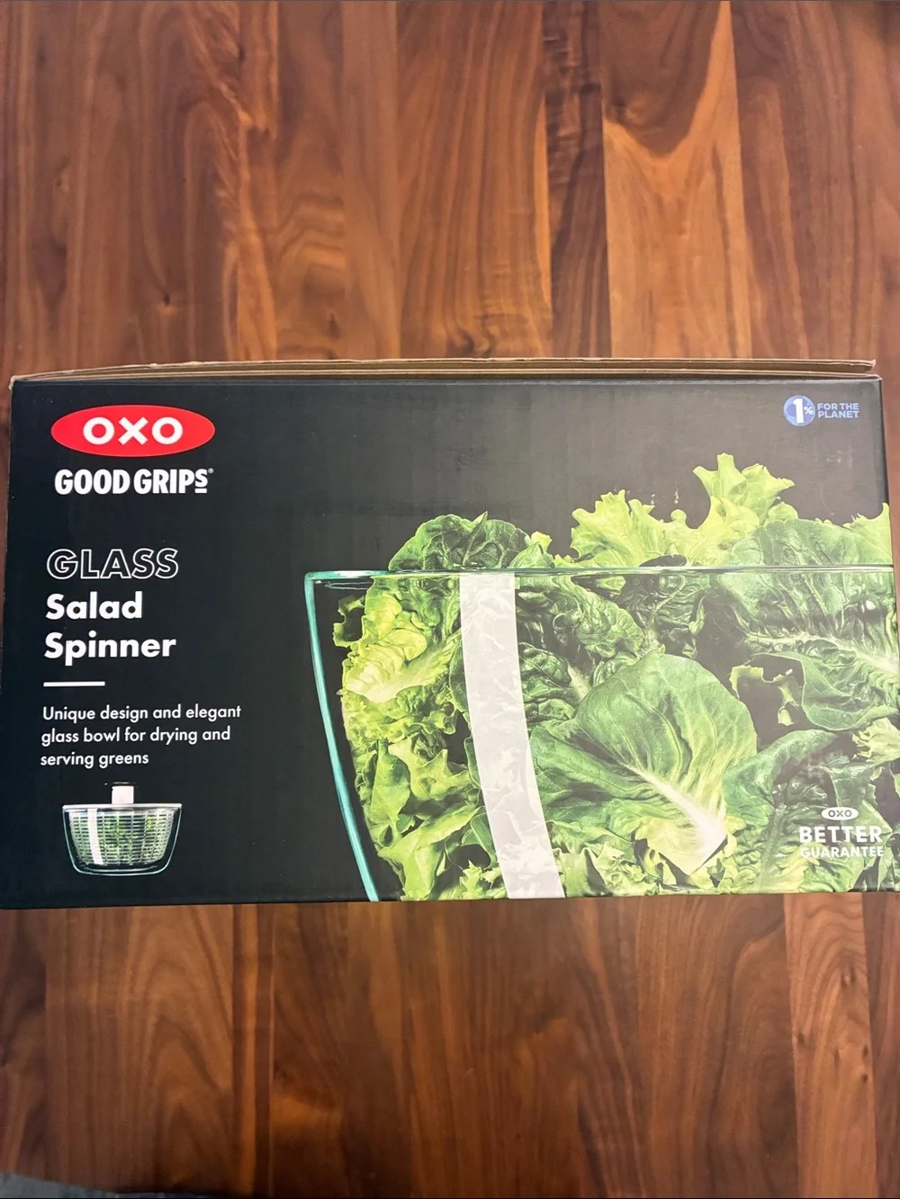 Brand New Oxo Good Grips Glass Salad Spinner